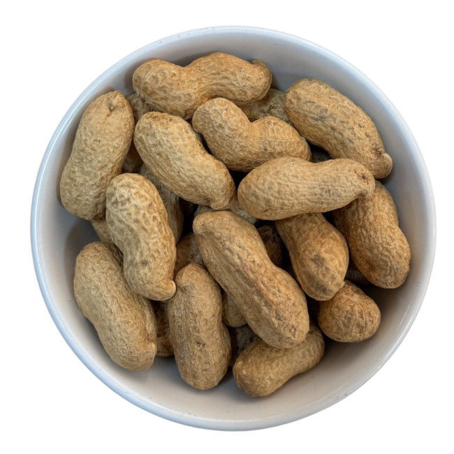 Cacahuete Cáscara Tostado Sin Sal 500g