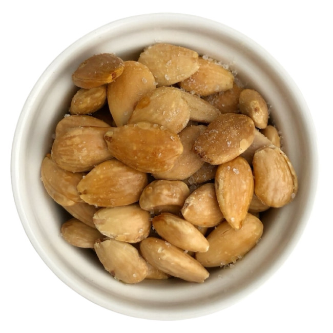 Almendra Repelada Con Sal 1kg