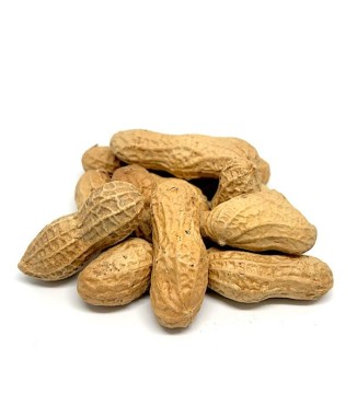 Cacahuete Cáscara Tostado Sin Sal 500g